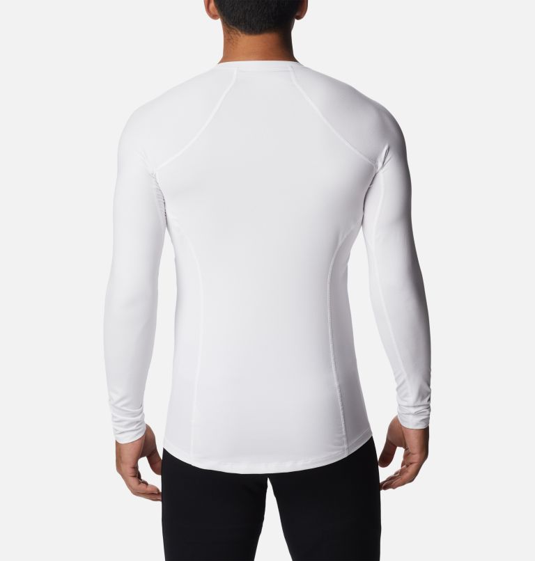 Haut à manches longues Midweight Stretch pour homme - Grandes tailles, Color: White, image 2