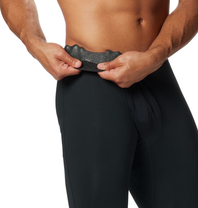 Thumbnail: Collant Midweight Stretch Homme, Color: Black, image 4