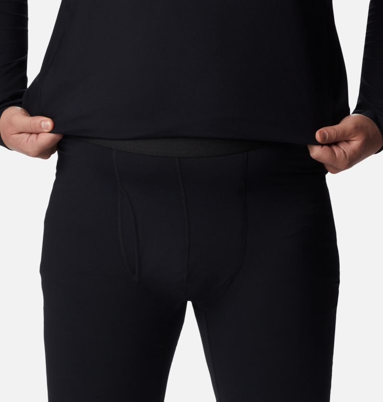 Thumbnail: Collant couche de base Omni-Heat Midweight Homme - Tailles fortes, Color: Black, image 4
