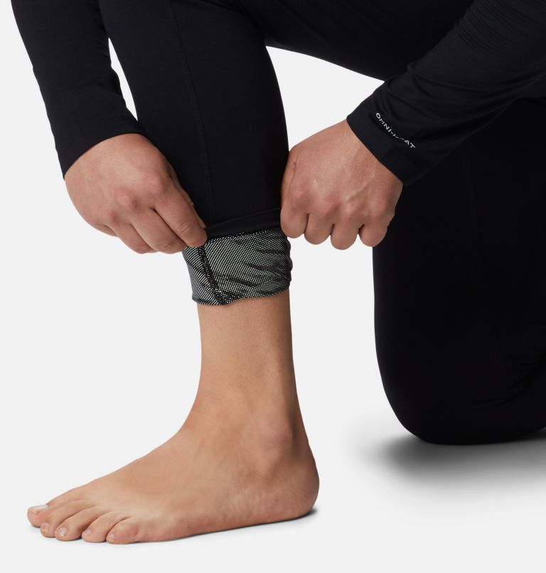 Men's Omni-Heat Midweight Baselayer Tights - Big, Color: Black, image 6