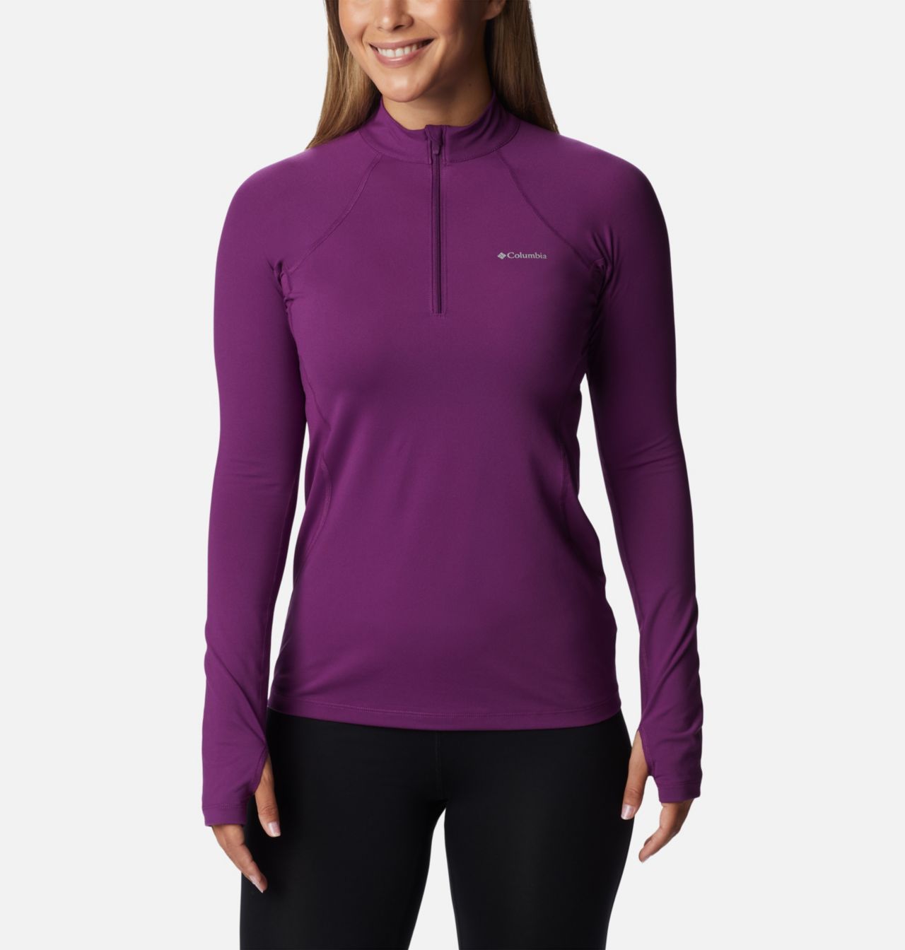 Women’s Omni-Heat™ Midweight Baselayer Half Zip 1