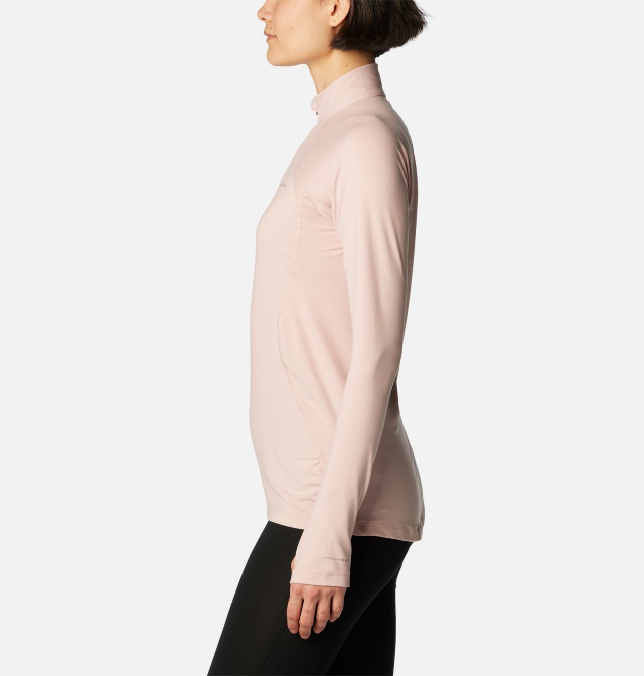 Chandail extensible mi-épais à demi-fermeture éclair à manches longues  Midweight Stretch pour femme 3