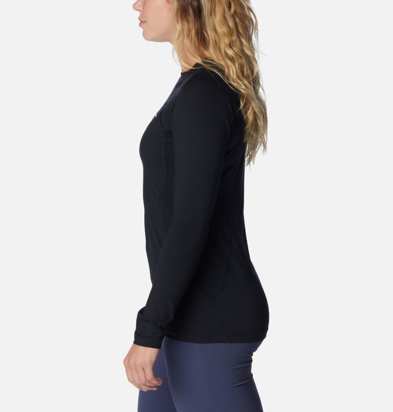 Women’s Omni-Heat Midweight Baselayer Crew, Color: Black, image 3