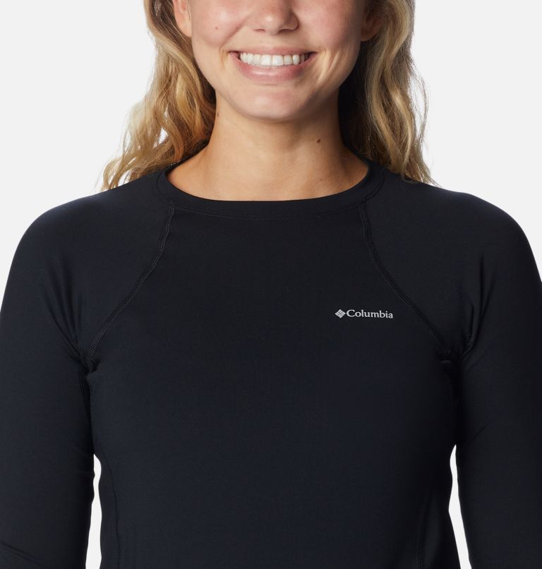 Thumbnail: Midweight Stretch Long Sleeve Top | 011 | XS, Color: Black, image 4