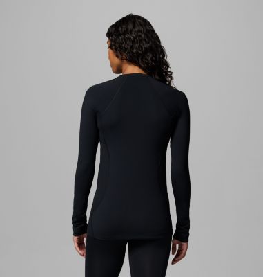 Women’s Omni-Heat Midweight Baselayer Crew, Color: Black, image 6