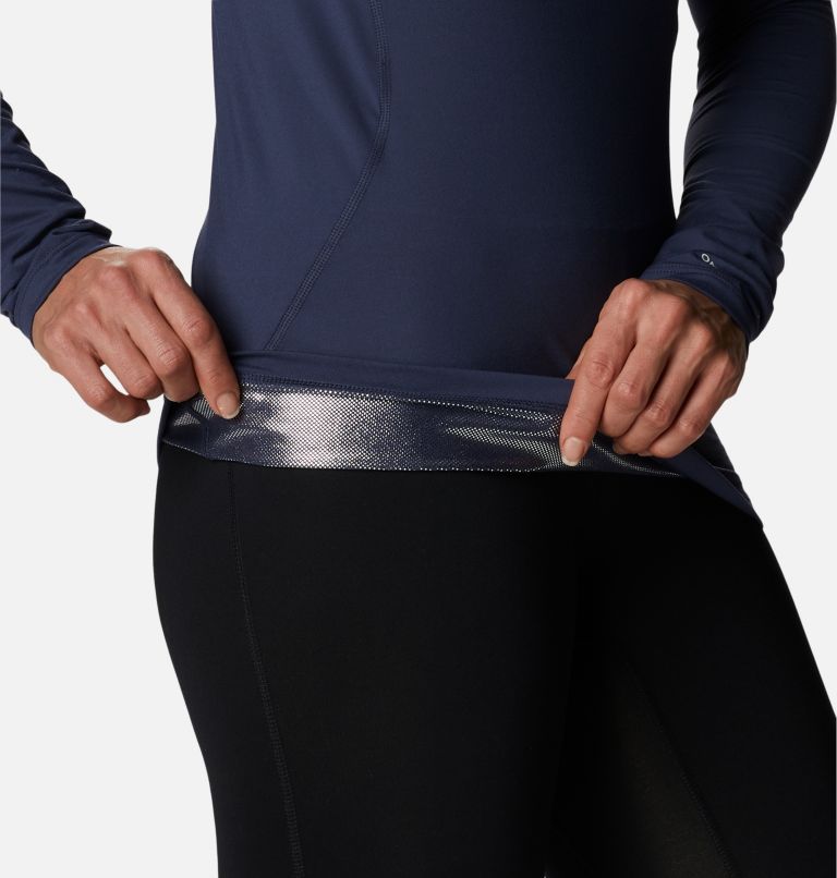Thumbnail: Women’s Omni-Heat Midweight Baselayer Crew, Color: Nocturnal, image 5