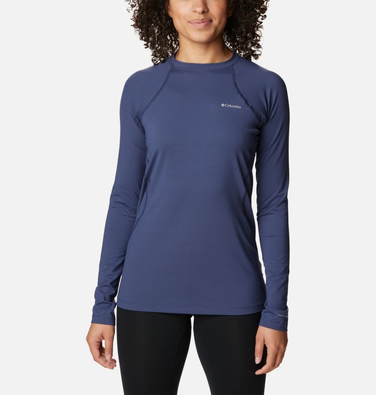 Thumbnail: Women’s Omni-Heat Midweight Baselayer Crew, Color: Nocturnal, image 1