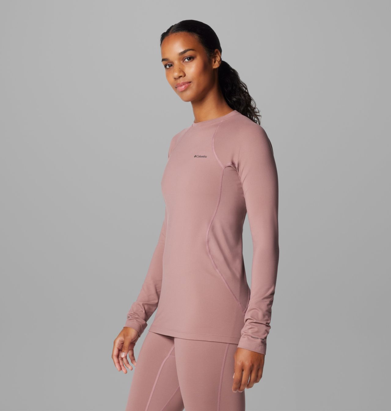 Chandail mi-épais extensible à manches longues Midweight Stretch Femme 4