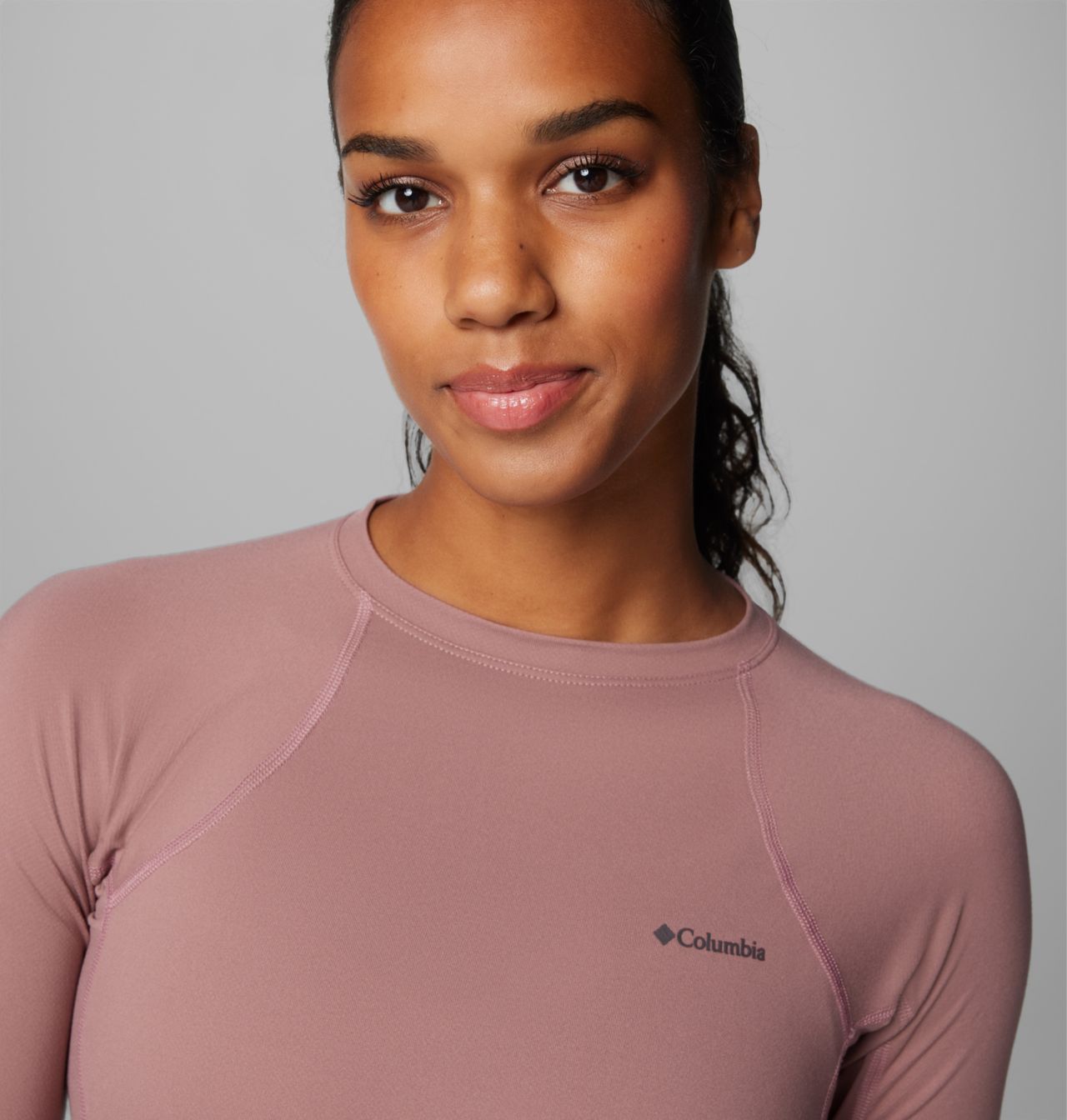 Chandail mi-épais extensible à manches longues Midweight Stretch Femme 5