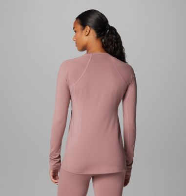Women’s Omni-Heat Midweight Baselayer Crew, Color: Fig, image 4