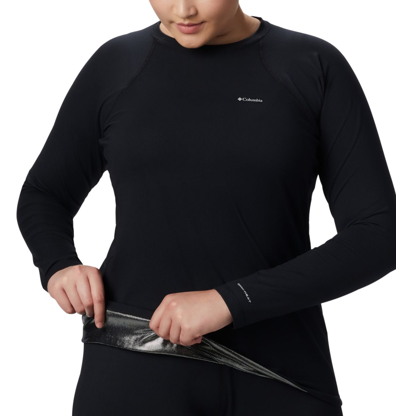 Women’s Omni-Heat™ Midweight Baselayer Crew - Plus Size 4
