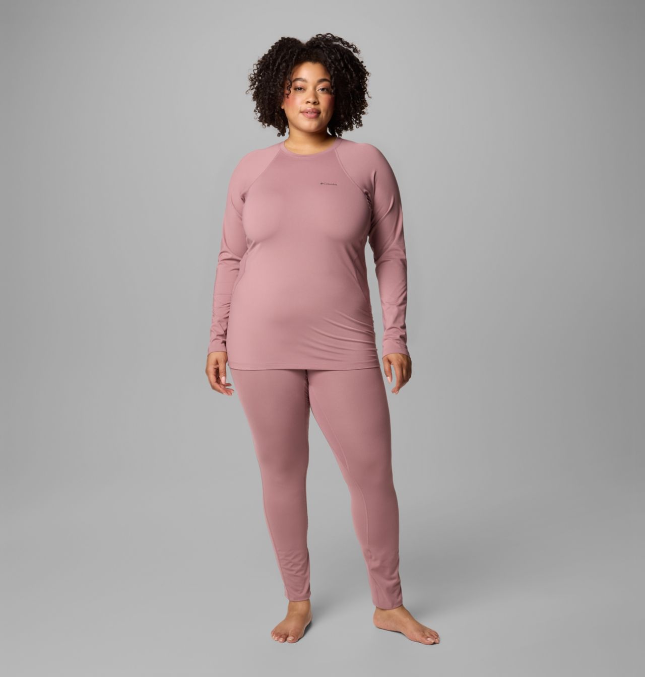Haut couche de base à col rond Omni-Heat™ Midweight Femme - Grandes tailles 3