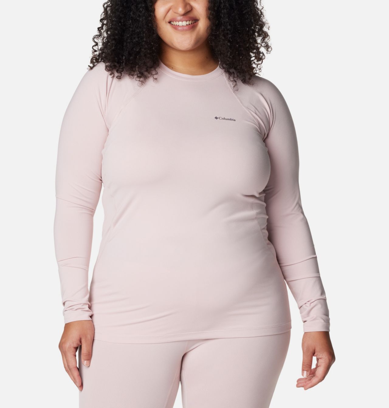 Haut couche de base à col rond Omni-Heat™ Midweight Femme - Grandes tailles 1