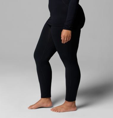 Collant Technique Midweight Stretch Femme, Color: Black, image 4