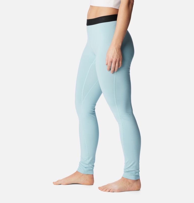 Women's Omni-Heat Midweight Baselayer Tights, Color: Aqua Haze, image 3