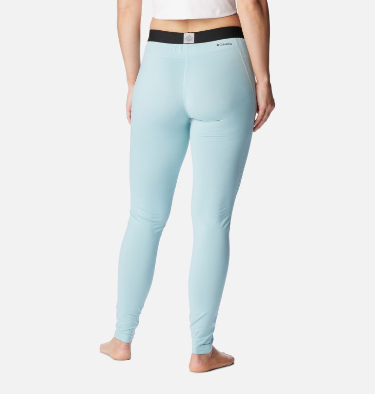 Women's Omni-Heat Midweight Baselayer Tights, Color: Aqua Haze, image 2