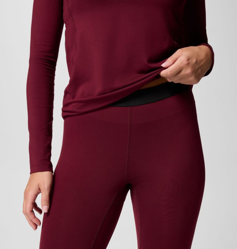 Collant mi-épais extensible Midweight Stretch Femme, Color: Rich Wine, image 5