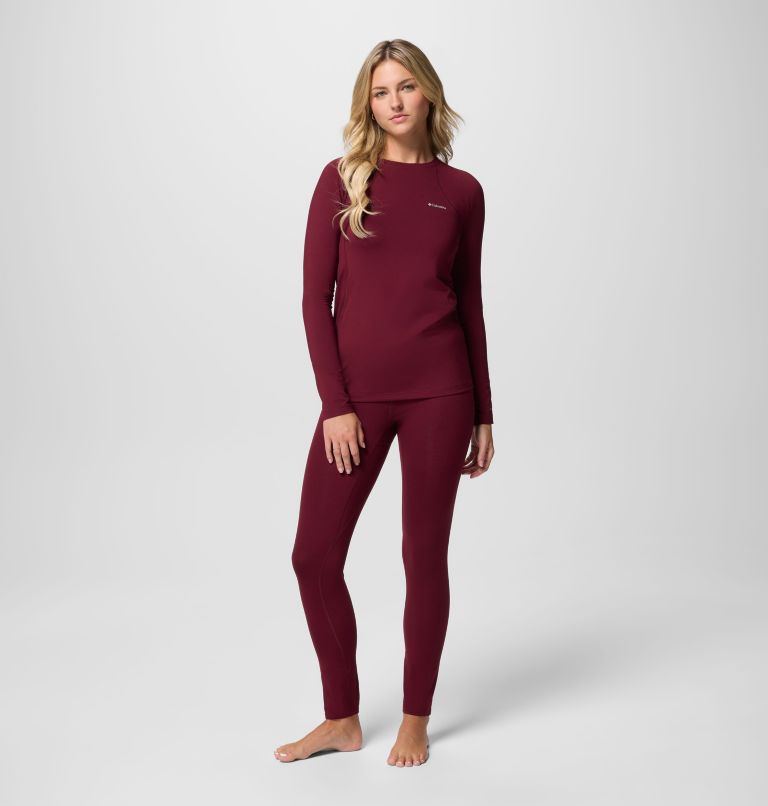 Collant mi-épais extensible Midweight Stretch Femme, Color: Rich Wine, image 2