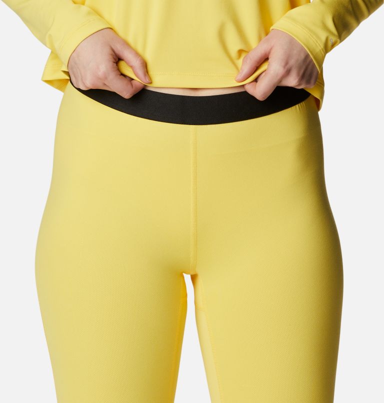 Women's Omni-Heat Midweight Baselayer Tights, Color: Sun Glow, image 4