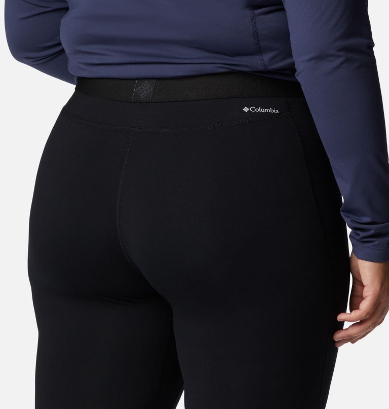 Thumbnail: Women's Omni-Heat Midweight Baselayer Tights - Plus Size, Color: Black, image 5