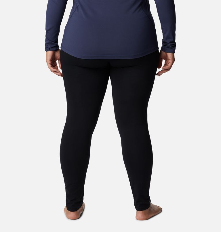 Thumbnail: Women's Omni-Heat Midweight Baselayer Tights - Plus Size, Color: Black, image 2