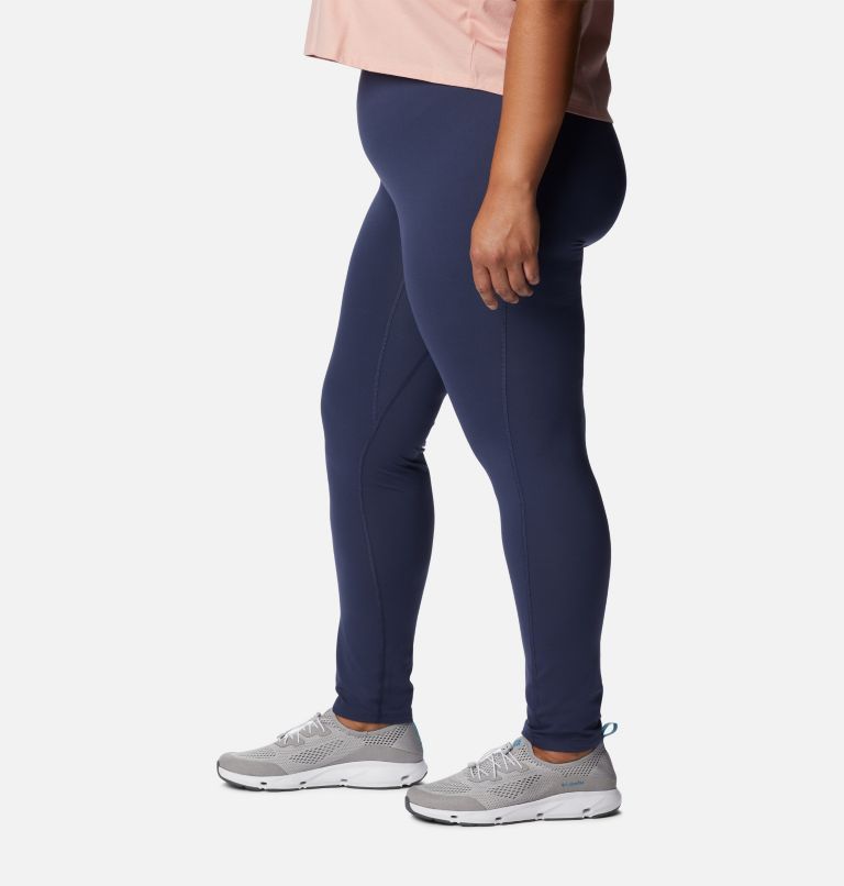 Women's Midweight Stretch Baselayer Tights - Plus Size, Color: Nocturnal, image 3