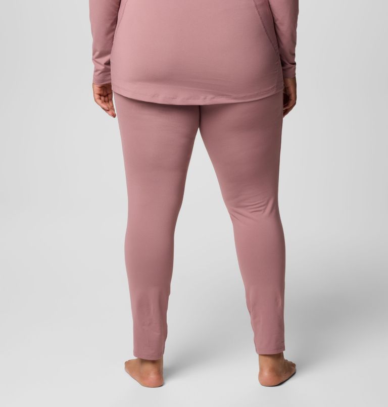 Women's Omni-Heat Midweight Baselayer Tights - Plus Size, Color: Fig, image 2