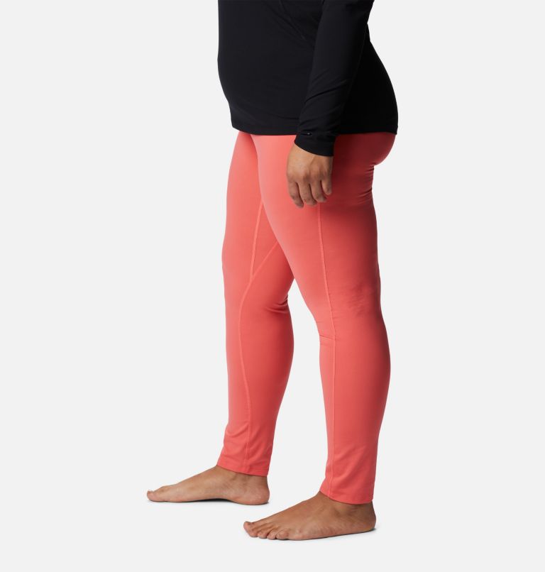 Thumbnail: Women's Omni-Heat Midweight Baselayer Tights - Plus Size, Color: Blush Pink, image 3