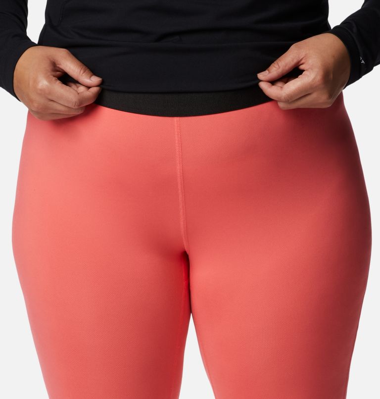 Women's Omni-Heat Midweight Baselayer Tights - Plus Size, Color: Blush Pink, image 4
