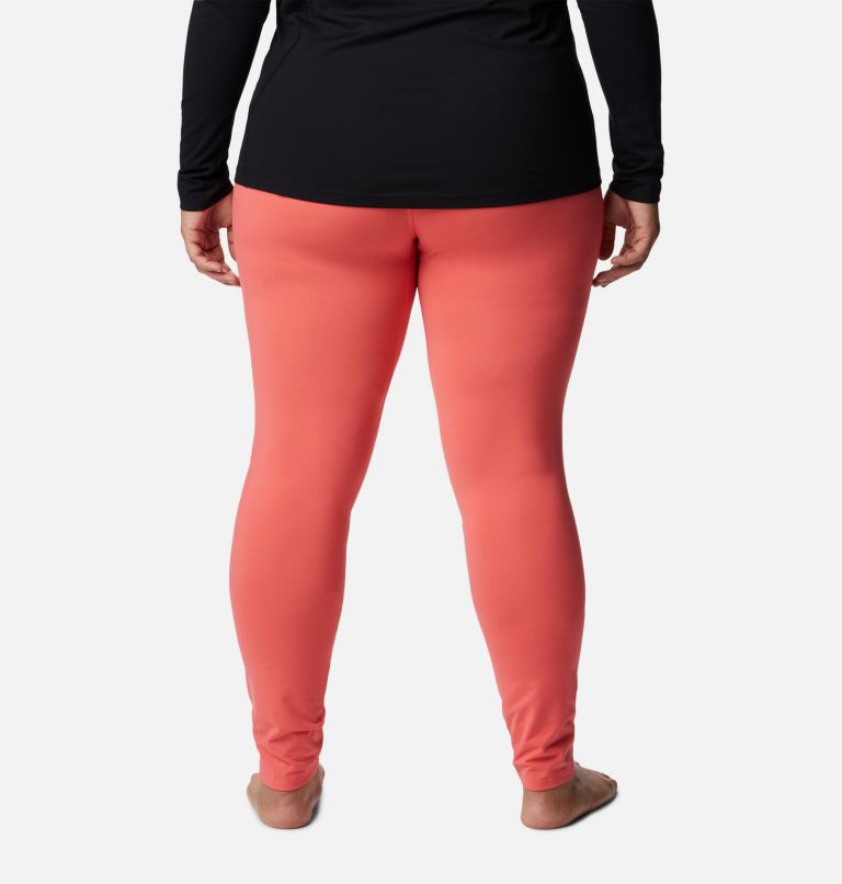 Thumbnail: Women's Omni-Heat Midweight Baselayer Tights - Plus Size, Color: Blush Pink, image 2