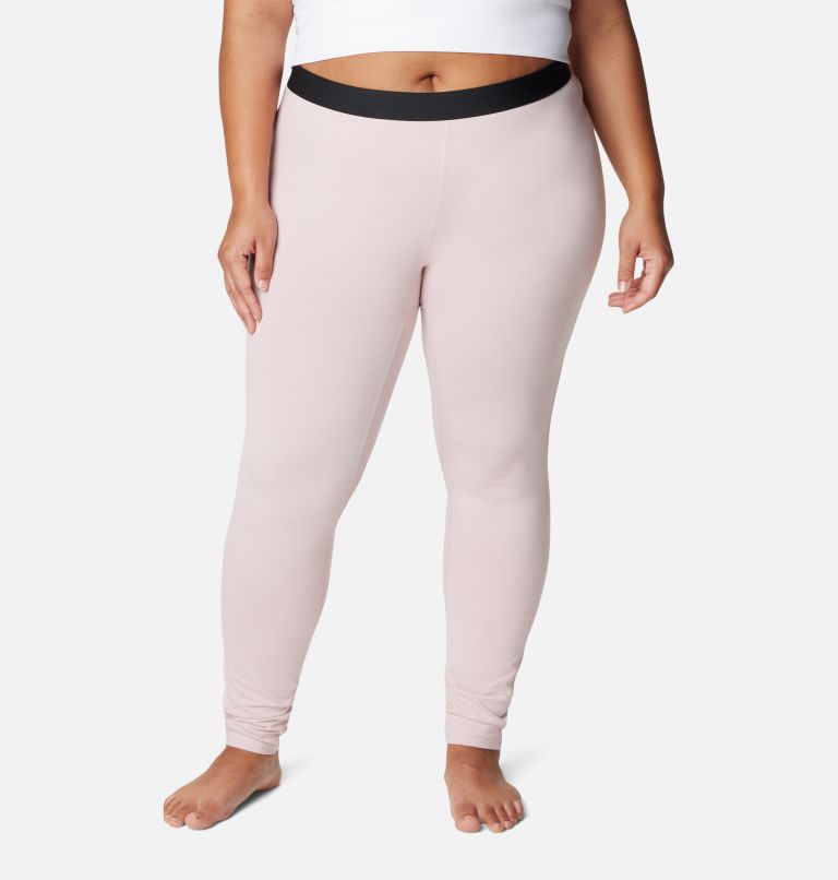 Thumbnail: Women's Omni-Heat Midweight Baselayer Tights - Plus Size, Color: Dusty Pink, image 1