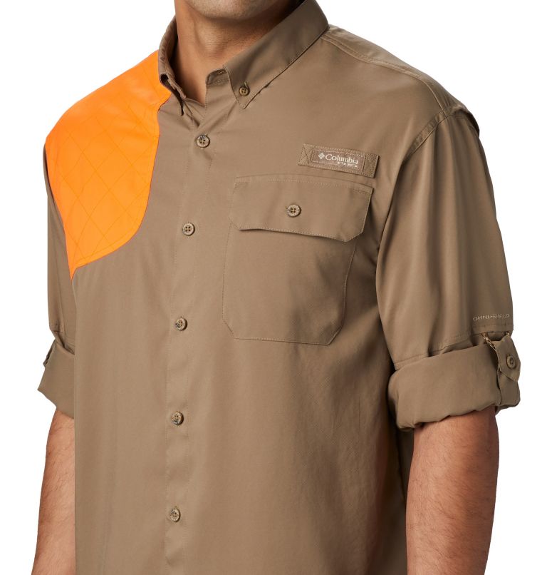 Men’s PHG Blood and Guts Shooting Shirt, Color: Flax, image 4