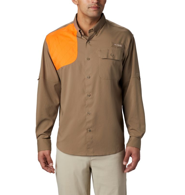 Men’s PHG Blood and Guts Shooting Shirt, Color: Flax, image 1