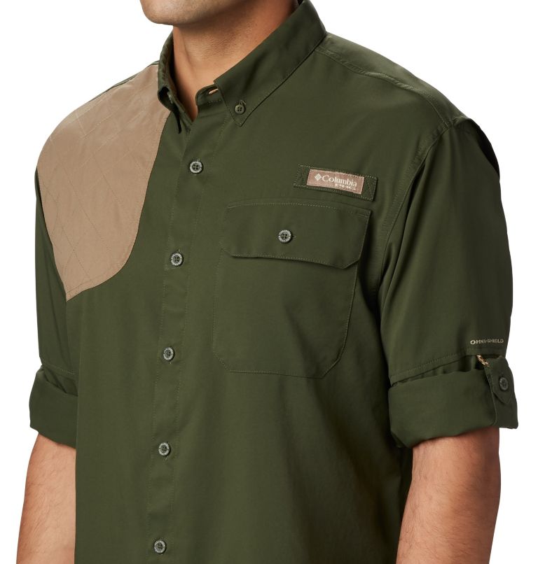 Custom Columbia Mens Blood and Guts Long Sleeve Shirt  Long sleeve shirt  men, Shirts, Mens outdoor clothing