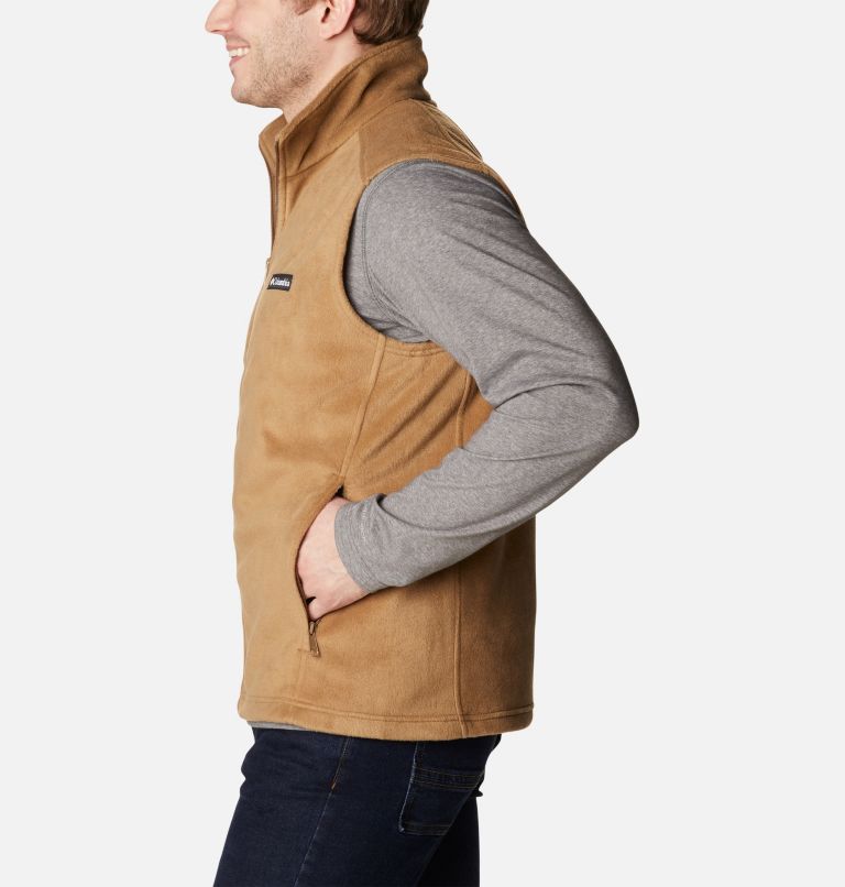 Thumbnail: Men’s Steens Mountain Fleece Vest, Color: Delta, image 3