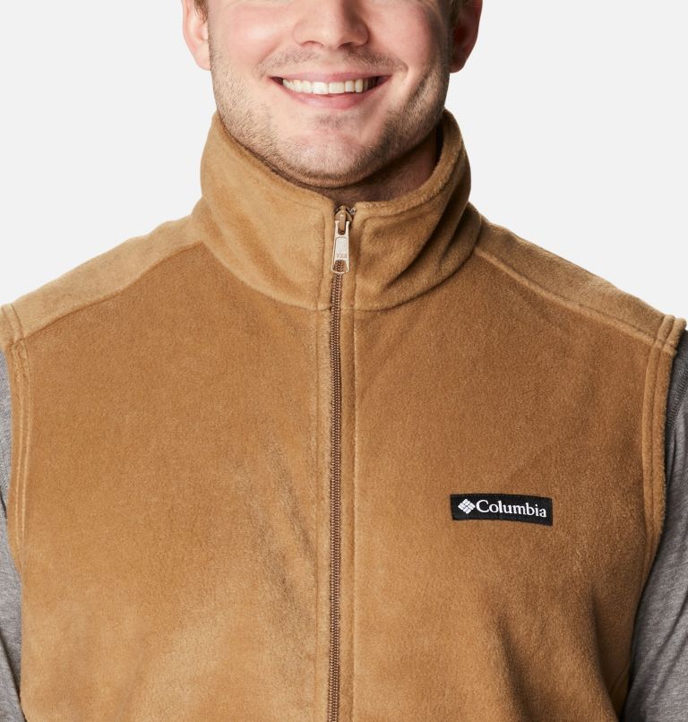 Men’s Steens Mountain Fleece Vest, Color: Delta, image 4