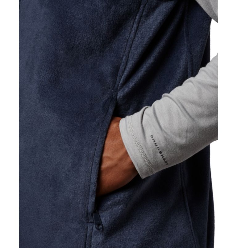 Thumbnail: Men’s Steens Mountain Fleece Vest, Color: Collegiate Navy, image 4