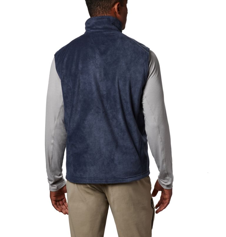 Thumbnail: Men’s Steens Mountain Fleece Vest, Color: Collegiate Navy, image 2