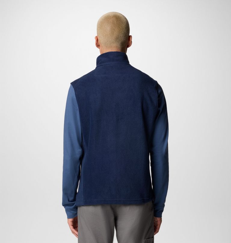 Men's Steens Mountain Fleece Vest, Color: Collegiate Navy, image 3