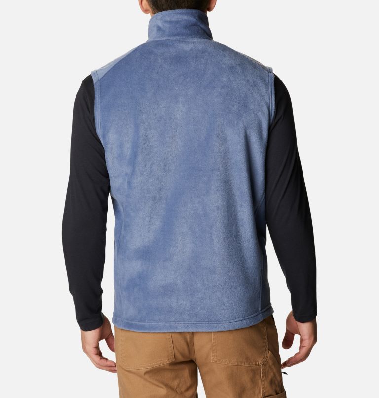Men’s Steens Mountain Fleece Vest, Color: Dark Mountain, image 2