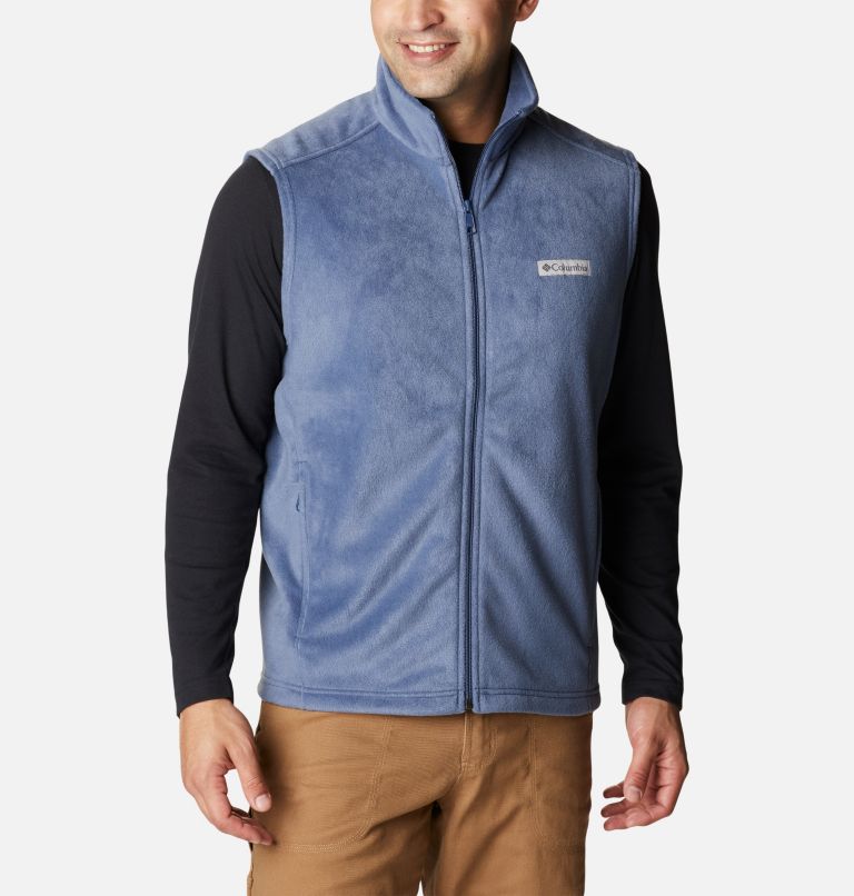 Men s Steens Mountain Fleece Vest Tall Columbia Sportswear