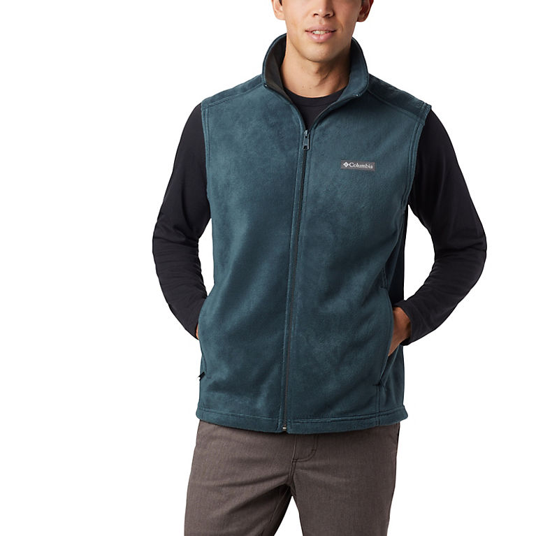 163926 Columbia Steens Mountain Full Zip Men/'s Fleece Vest