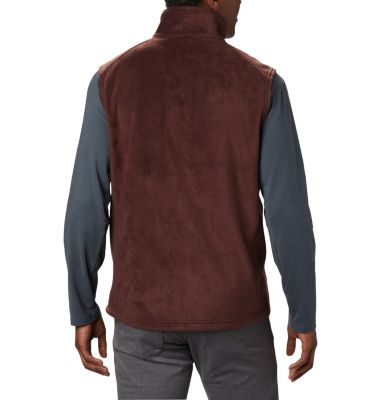 Men&rsquo;s Steens Mountain&trade; Fleece Vest Steens Mountain&trade; Vest | 630 | L, Red Lodge, back