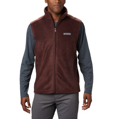 Men&rsquo;s Steens Mountain&trade; Fleece Vest Steens Mountain&trade; Vest | 630 | L, Red Lodge, front