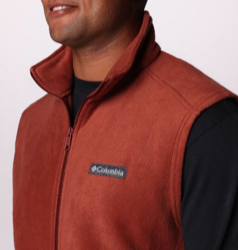 Men's Steens Mountain Fleece Vest, Color: Spice
