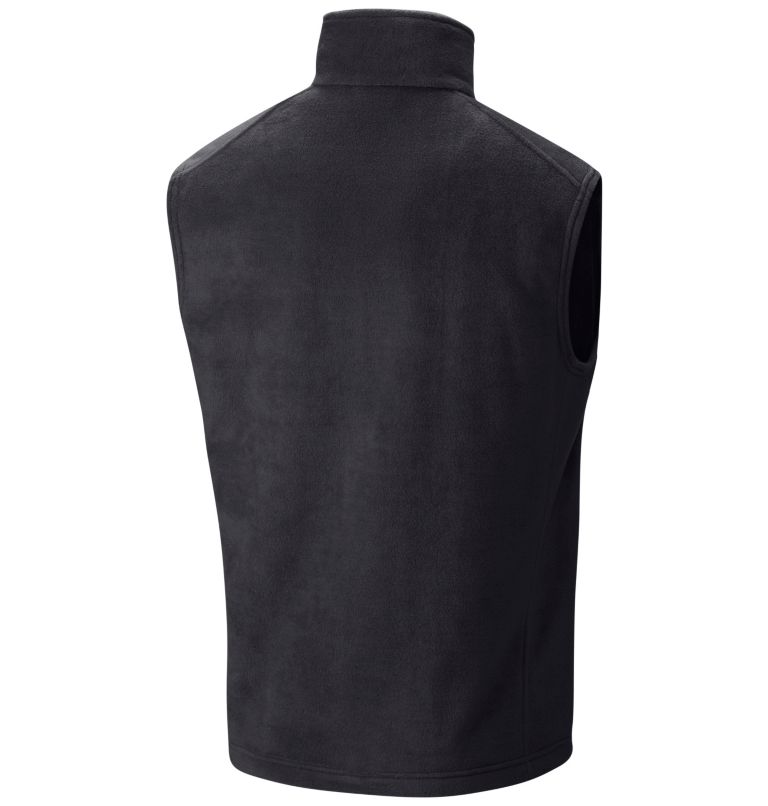Thumbnail: Men’s Steens Mountain Fleece Vest - Big, Color: Black, image 7