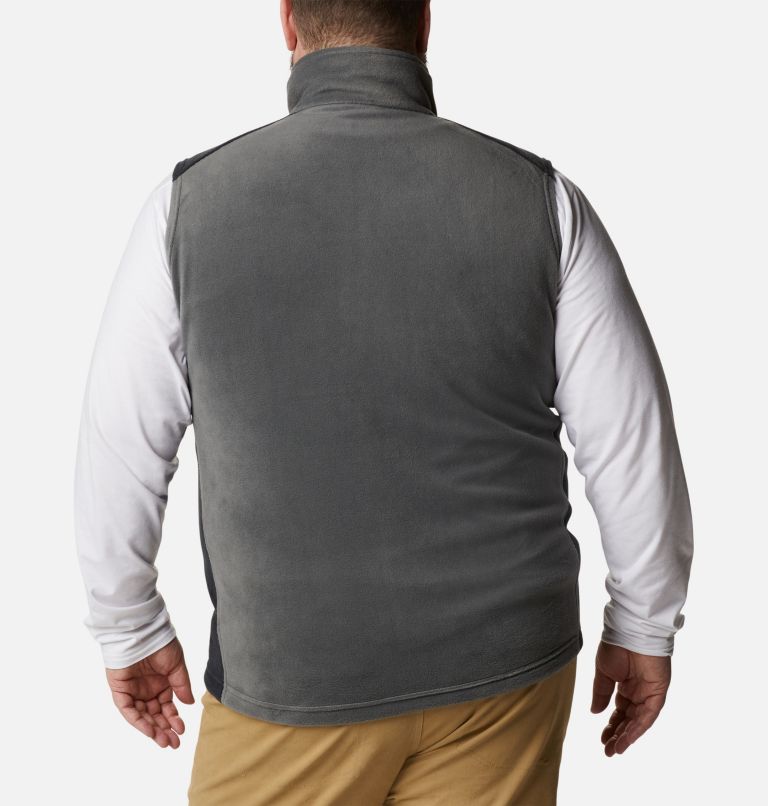 Men's Steens Mountain Fleece Vest - Big, Color: Grill, Black, image 2