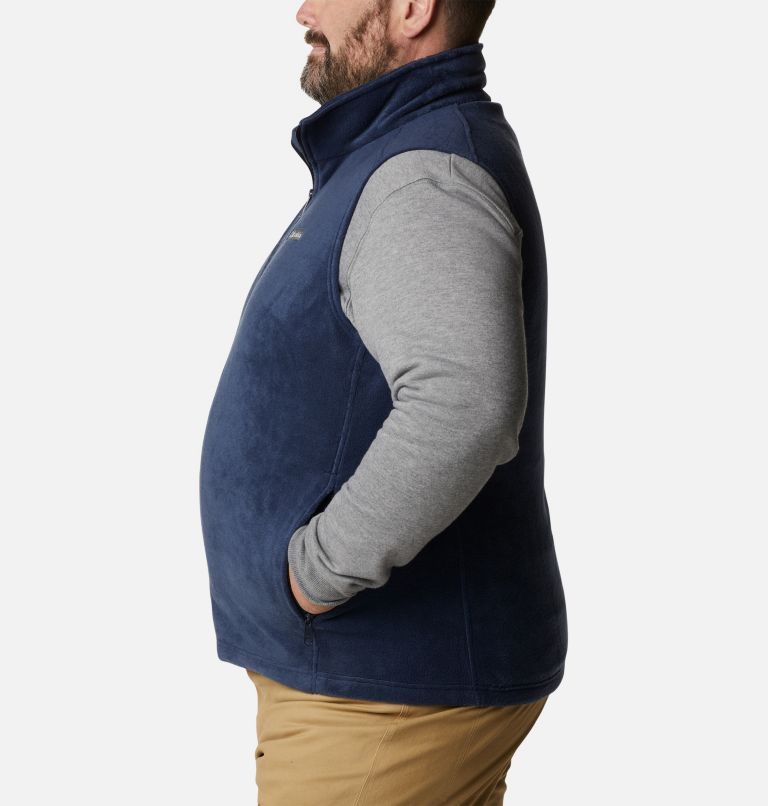 Men's Steens Mountain Fleece Vest - Big, Color: Collegiate Navy, image 3