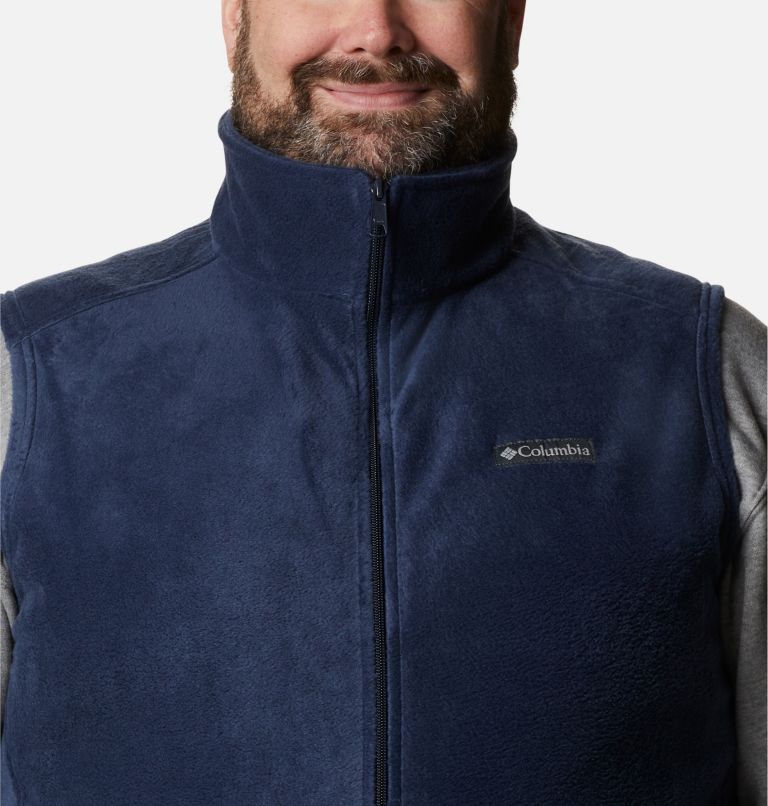 Big men's hotsell fleece vest