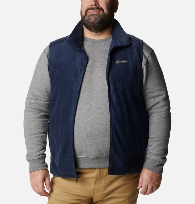 Men's Steens Mountain Fleece Vest - Big, Color: Collegiate Navy, image 6